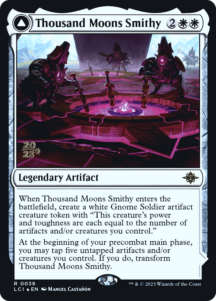 Thousand Moons Smithy // Barracks of the Thousand - Prerelease Promo [PLCI-39s]