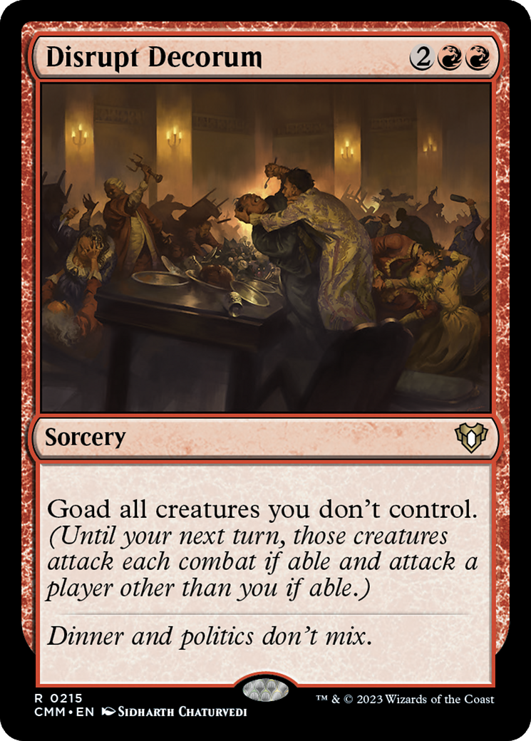 Disrupt Decorum [CMM-215]