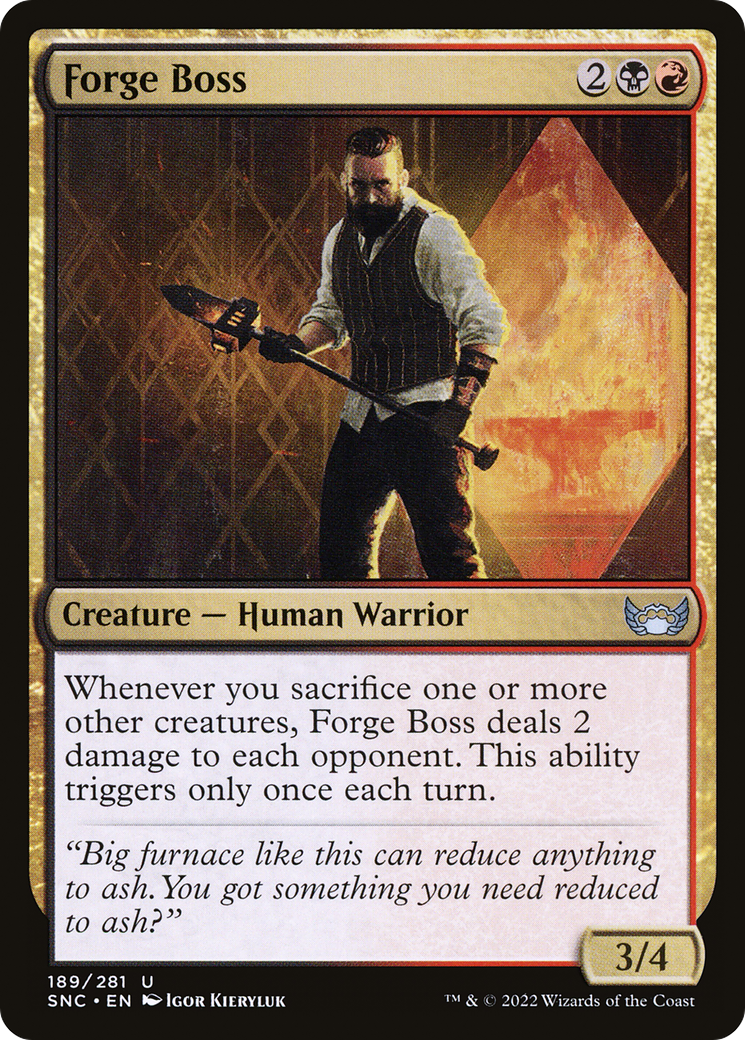 Forge Boss [SNC-189]