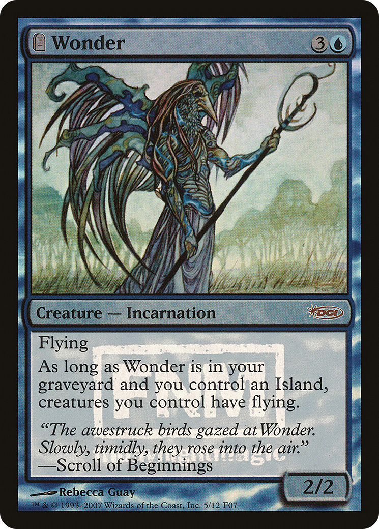 Wonder - Promo [F07-5]