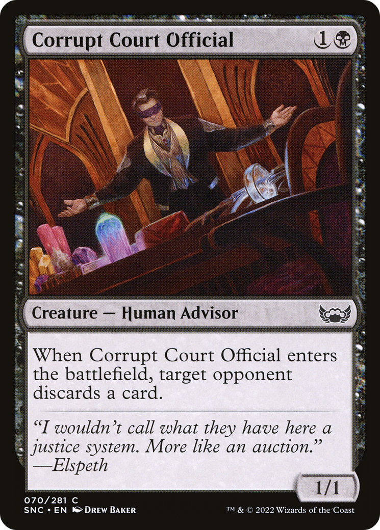 Corrupt Court Official [SNC-70]