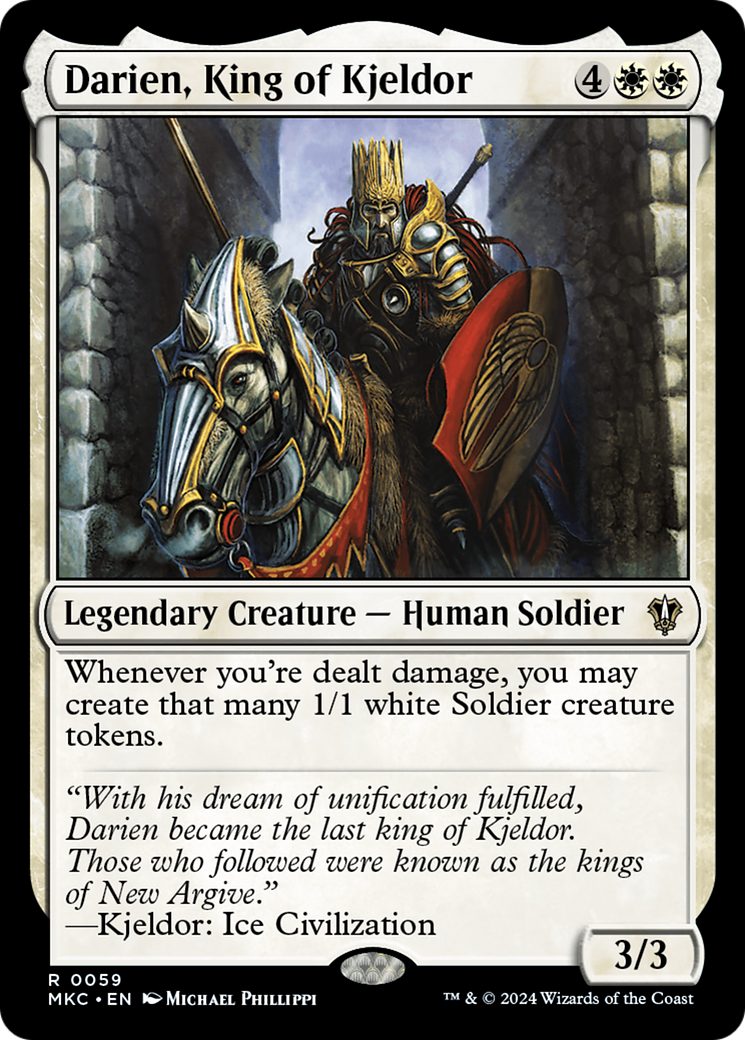 Darien, King of Kjeldor [MKC-59]