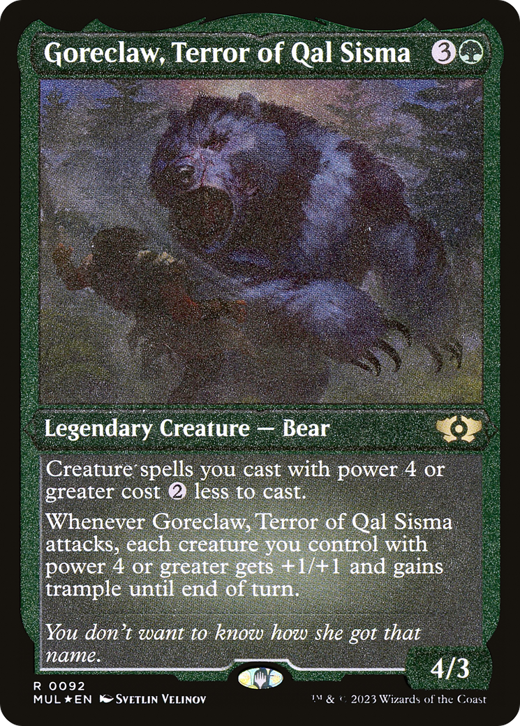 Goreclaw, Terror of Qal Sisma [MUL-92]