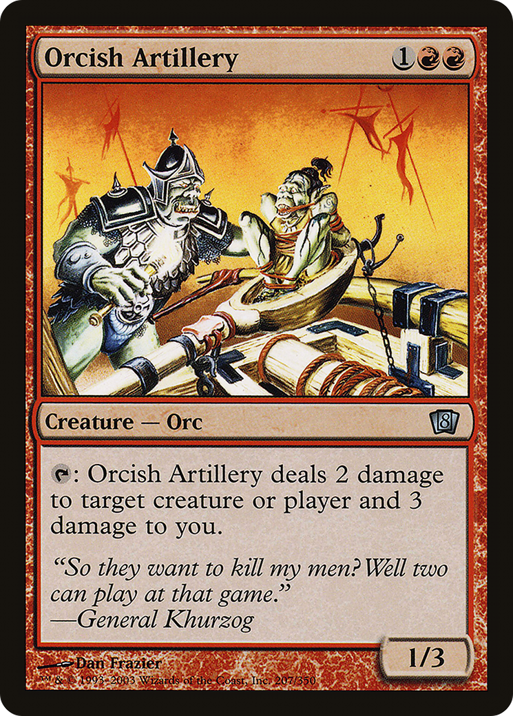 Orcish Artillery [8ED-207★]