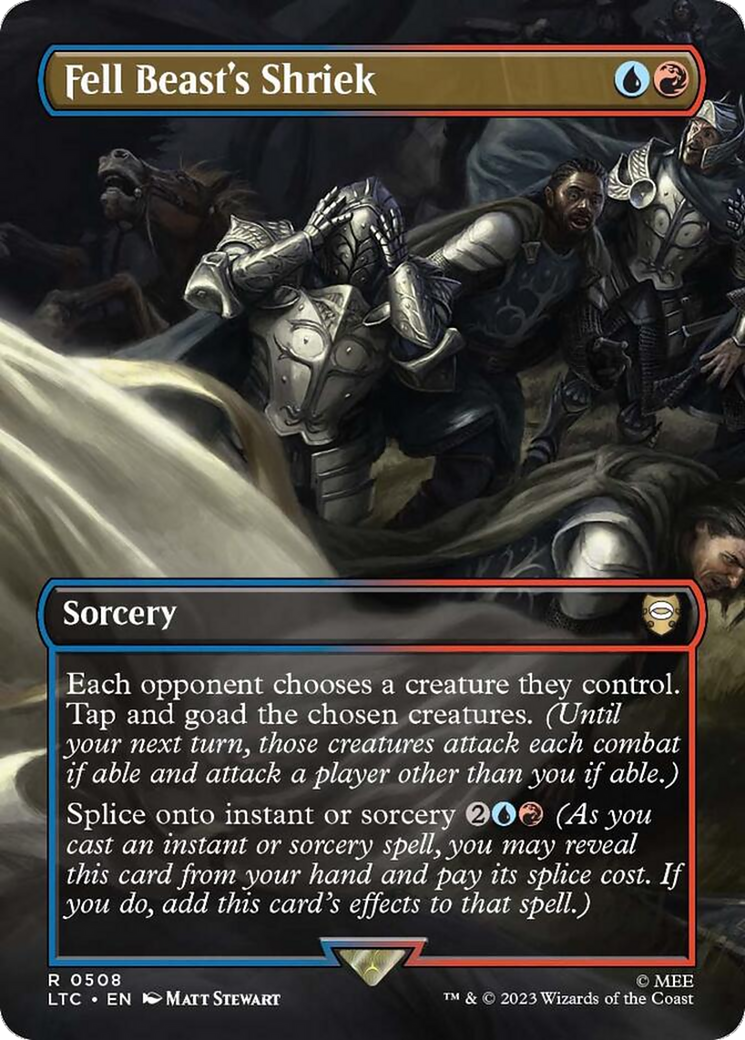 Fell Beast's Shriek - Borderless [LTC-508]