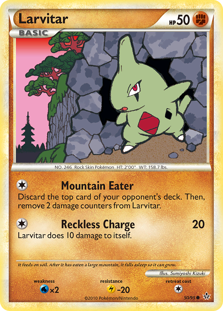 Larvitar [HGSS2-50]