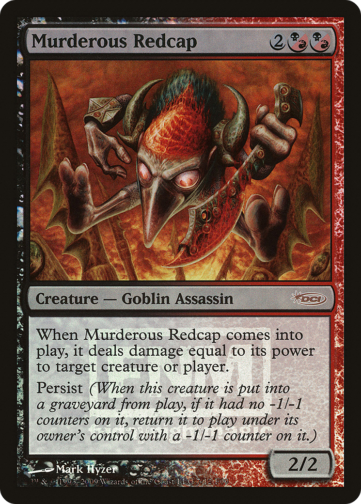 Murderous Redcap - Promo [F09-7]