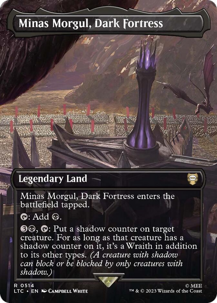 Minas Morgul, Dark Fortress - Borderless [LTC-514]