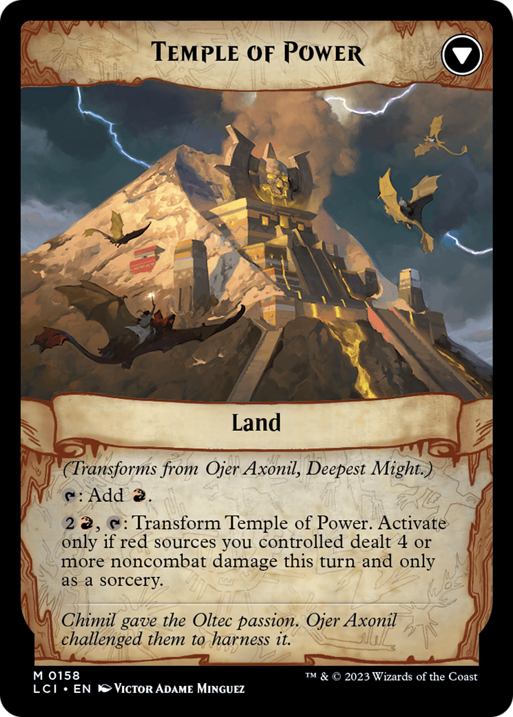 Ojer Axonil, Deepest Might // Temple of Power [LCI-158]