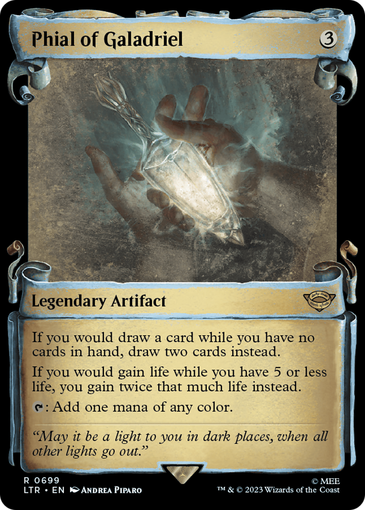 Phial of Galadriel - Scroll Showcase [LTR-699]