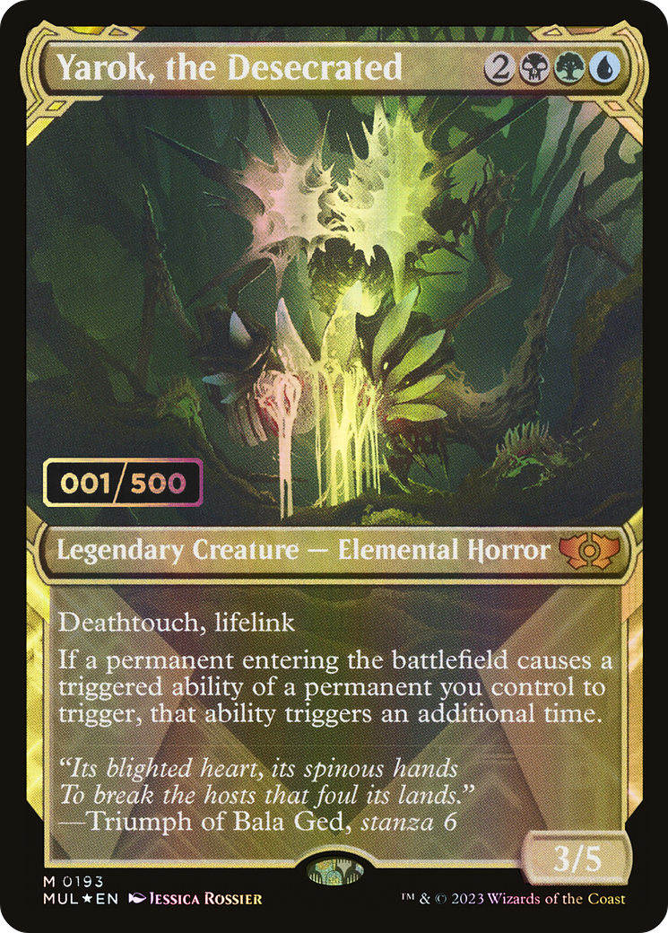 Yarok, the Desecrated - Showcase - Serialized - Full Art [MUL-193z]