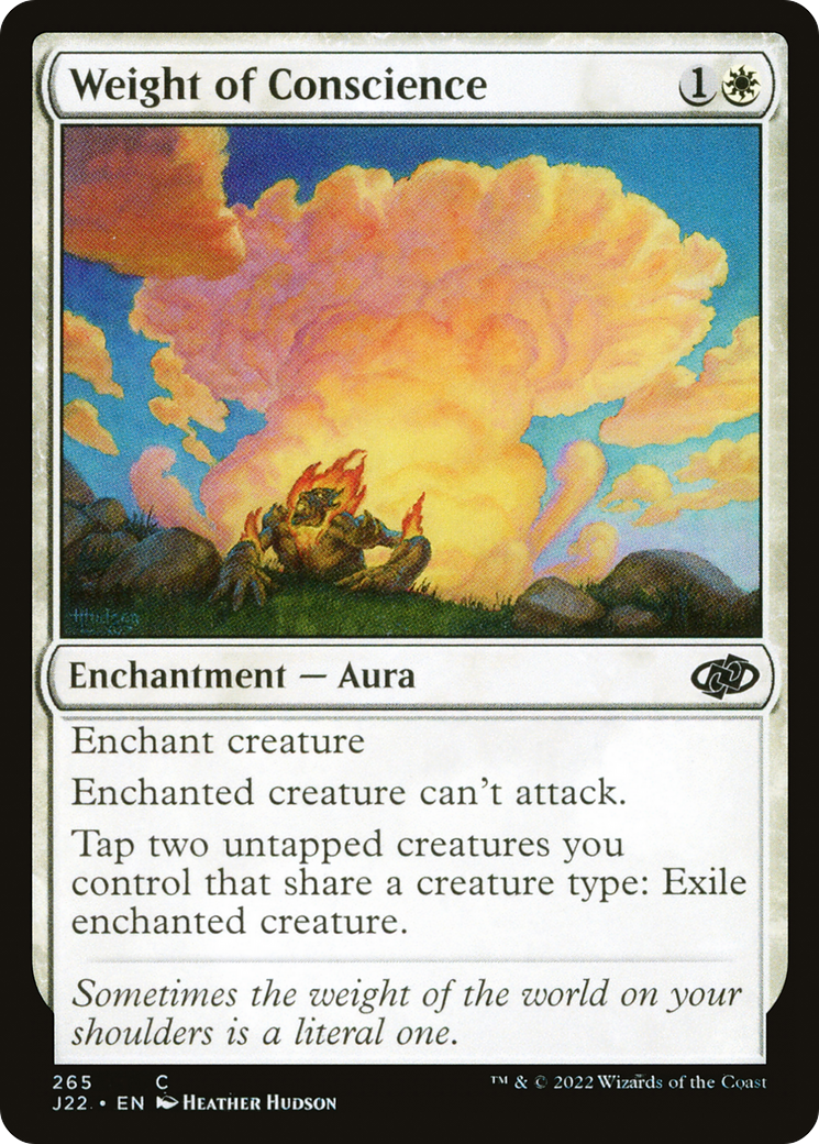 Weight of Conscience [J22-265]