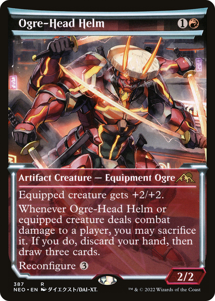 Ogre-Head Helm - Showcase [NEO-387]