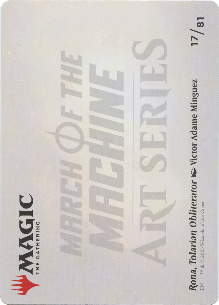 Rona, Tolarian Obliterator // Rona, Tolarian Obliterator [AMOM-17]