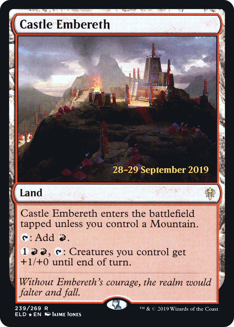 Castle Embereth - Prerelease Promo [PELD-239s]