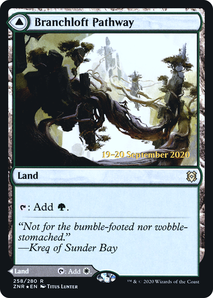 Branchloft Pathway // Boulderloft Pathway - Prerelease Promo [PZNR-258s]