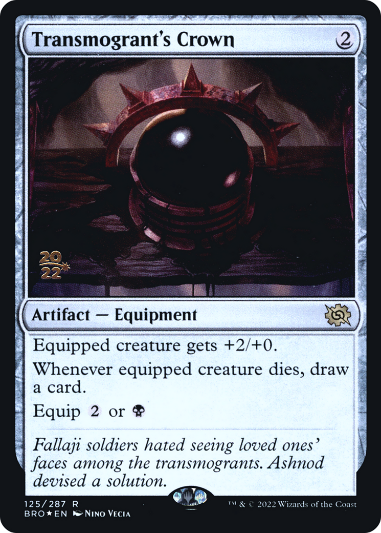 Transmogrant's Crown - Prerelease Promo [PBRO-125s]