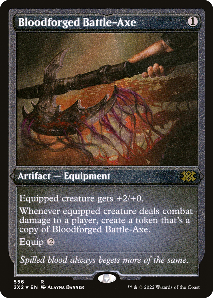 Bloodforged Battle-Axe [2X2-556]