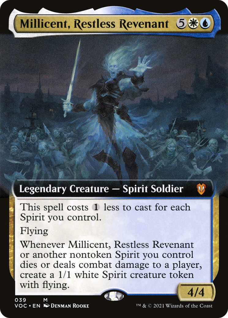 Millicent, Restless Revenant - Extended Art [VOC-39]