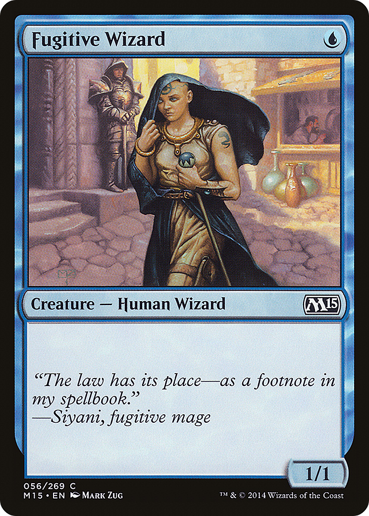 Fugitive Wizard [M15-56]
