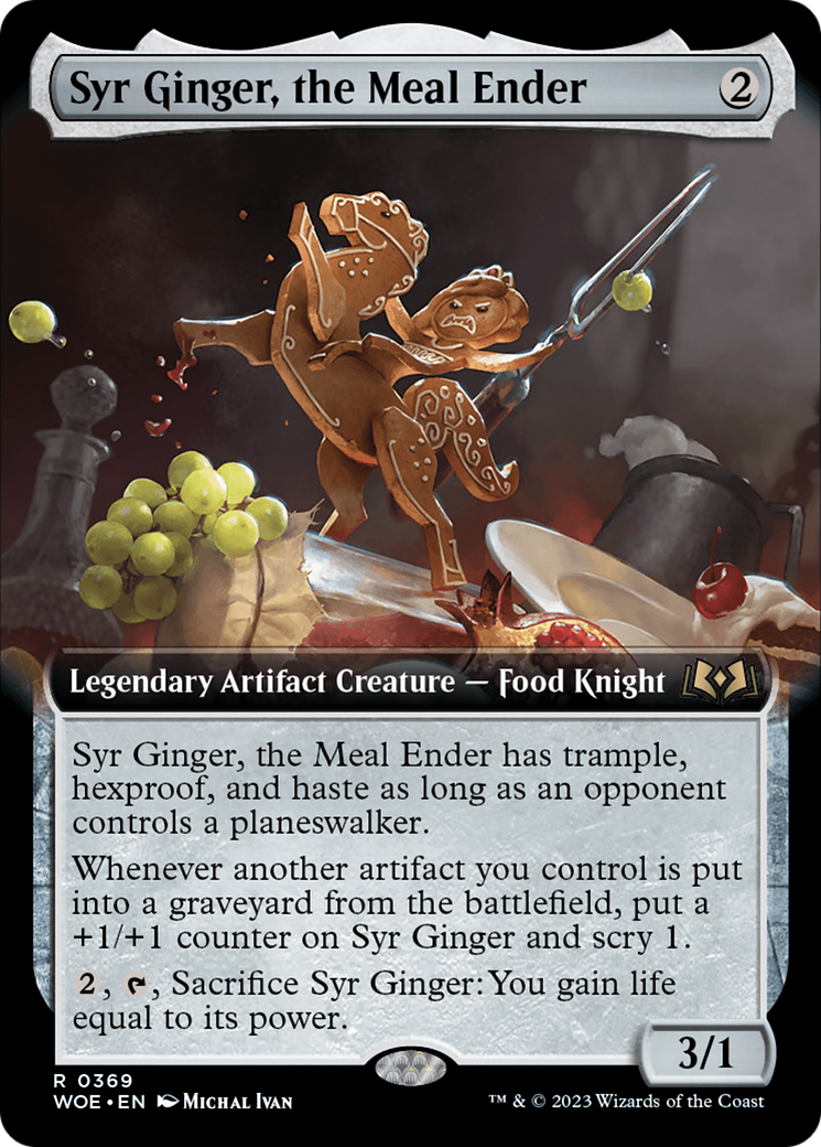 Syr Ginger, the Meal Ender - Extended Art [WOE-369]