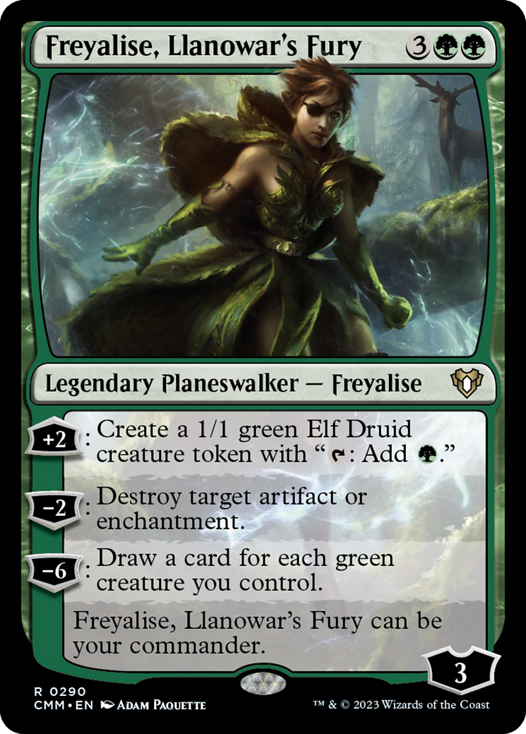 Freyalise, Llanowar's Fury [CMM-290]