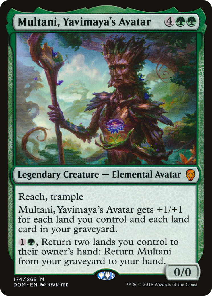 Multani, Yavimaya's Avatar [DOM-174]