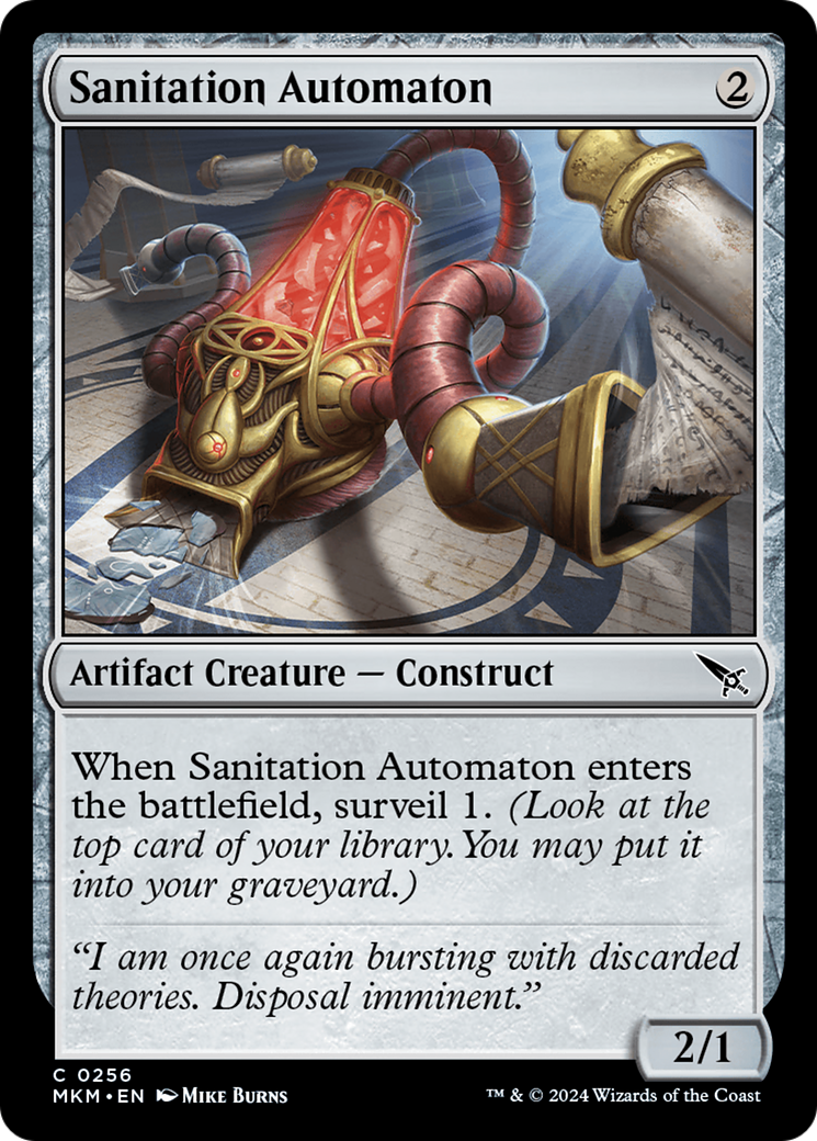 Sanitation Automaton [MKM-256]