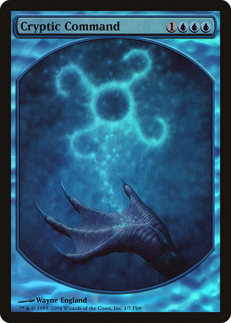 Cryptic Command - Full Art - Promo [P09-1]