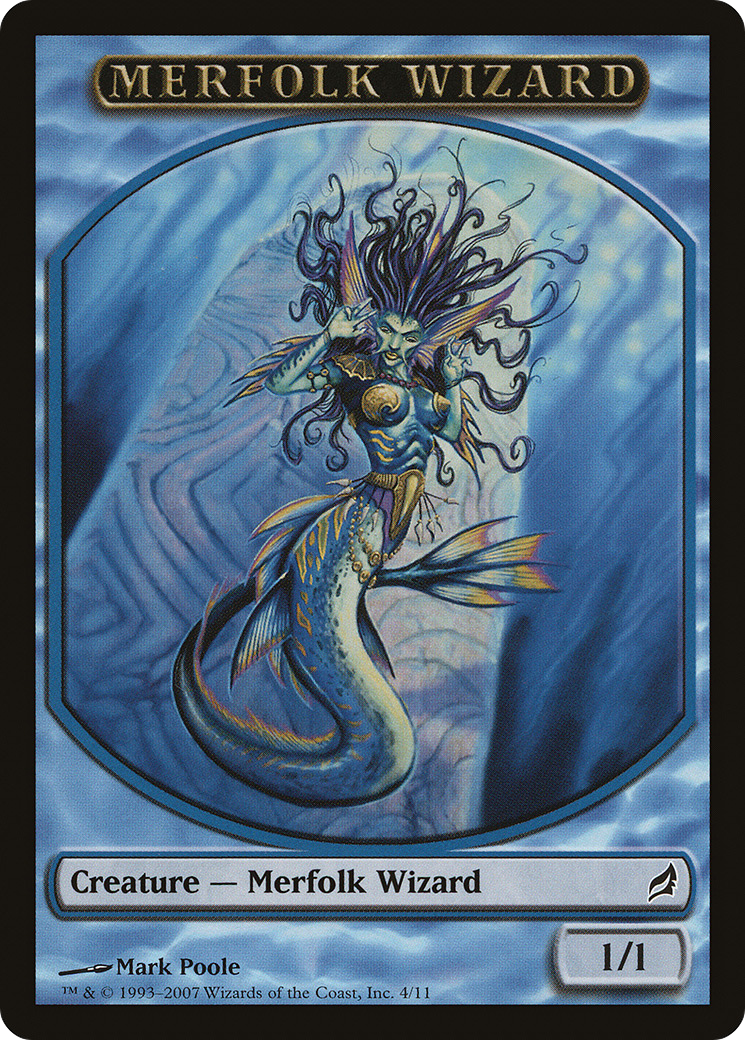 Merfolk Wizard - Full Art [TLRW-4]