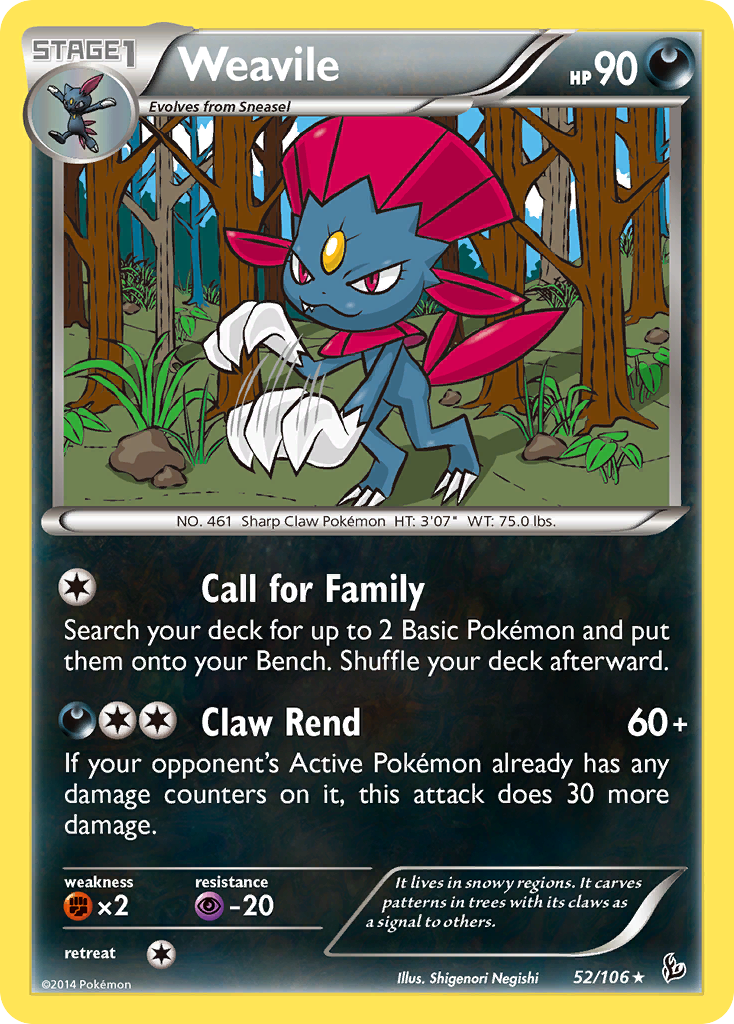 Weavile [XY2-52]