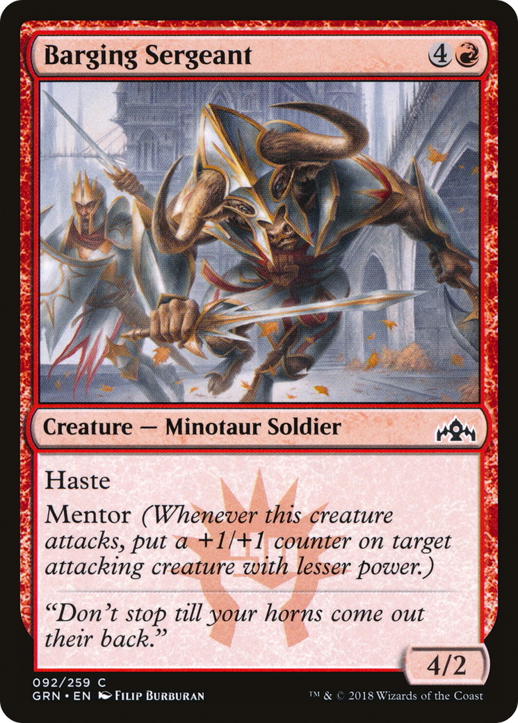 Barging Sergeant [GRN-92]