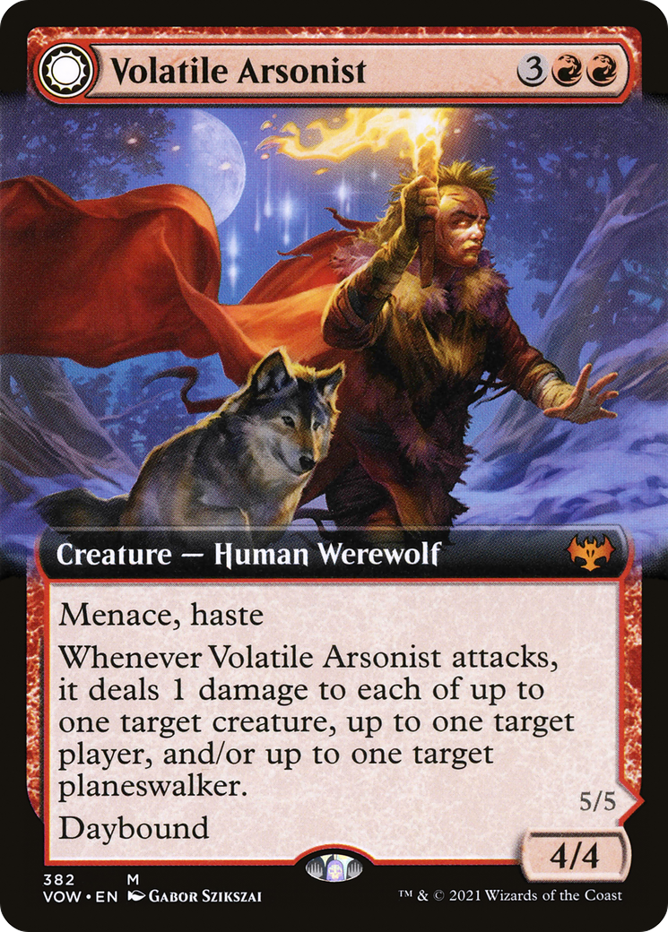 Volatile Arsonist // Dire-Strain Anarchist - Extended Art [VOW-382]