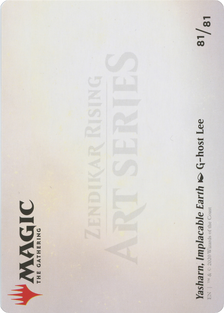 Yasharn, Implacable Earth // Yasharn, Implacable Earth - Borderless [AZNR-81]