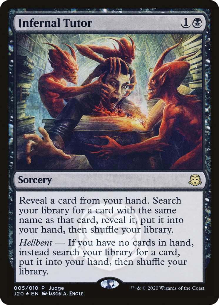 Infernal Tutor - Promo [J20-5]