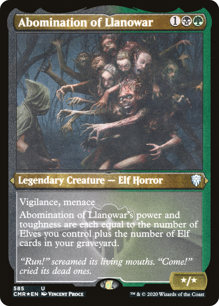 Abomination of Llanowar [CMR-585]