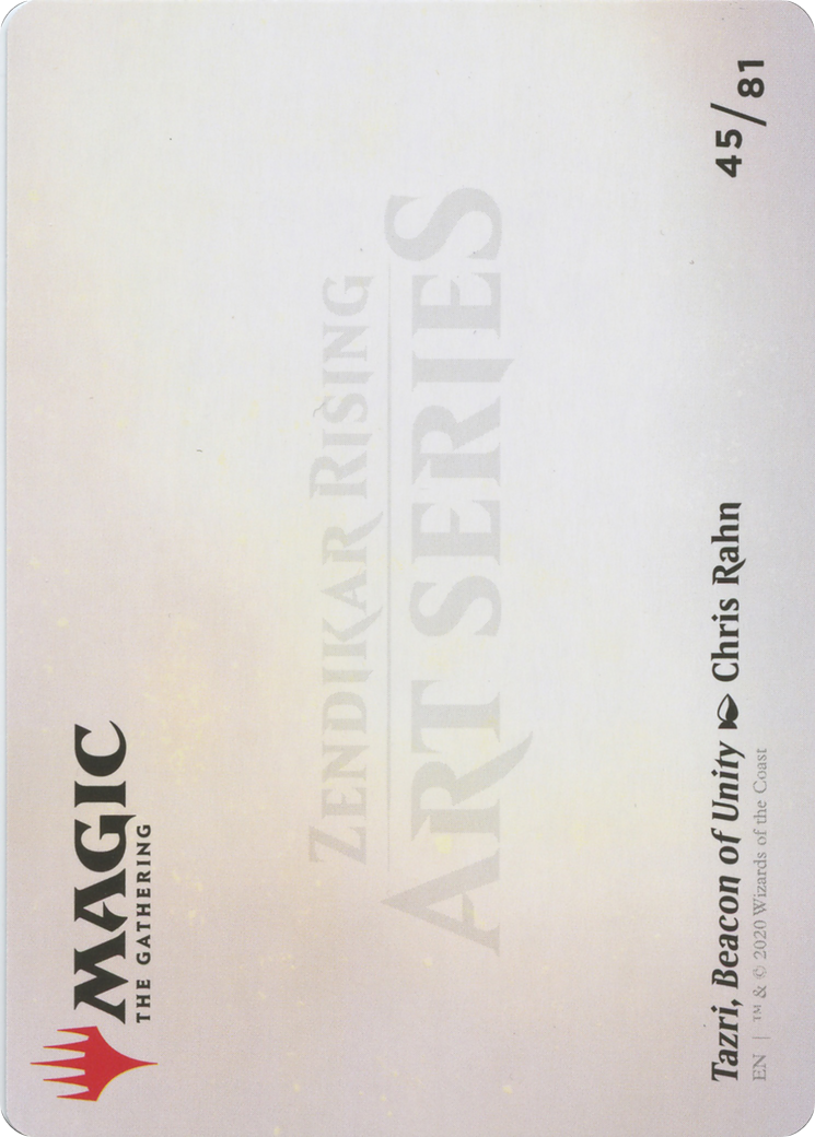 Tazri, Beacon of Unity // Tazri, Beacon of Unity - Borderless [AZNR-45]