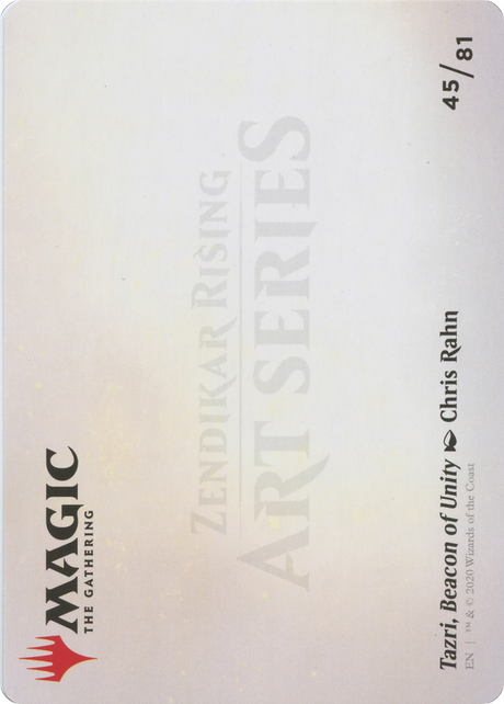 Tazri, Beacon of Unity // Tazri, Beacon of Unity - Borderless [AZNR-45]