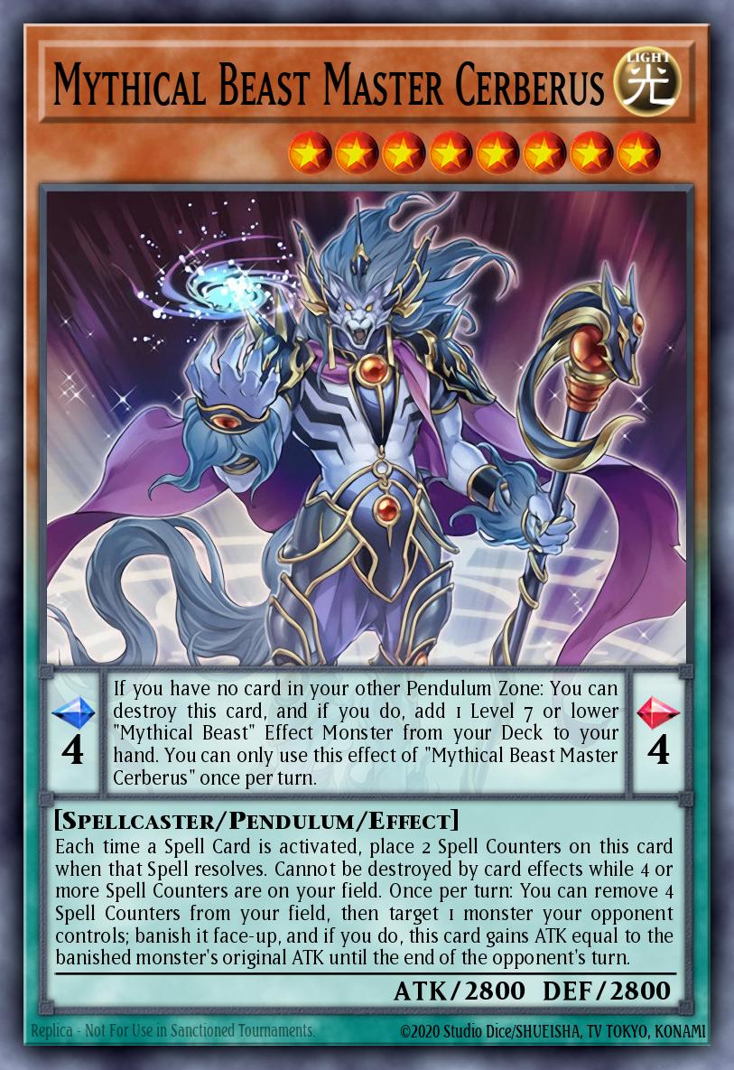 Mythical Beast Master Cerberus [EXFO-EN027]