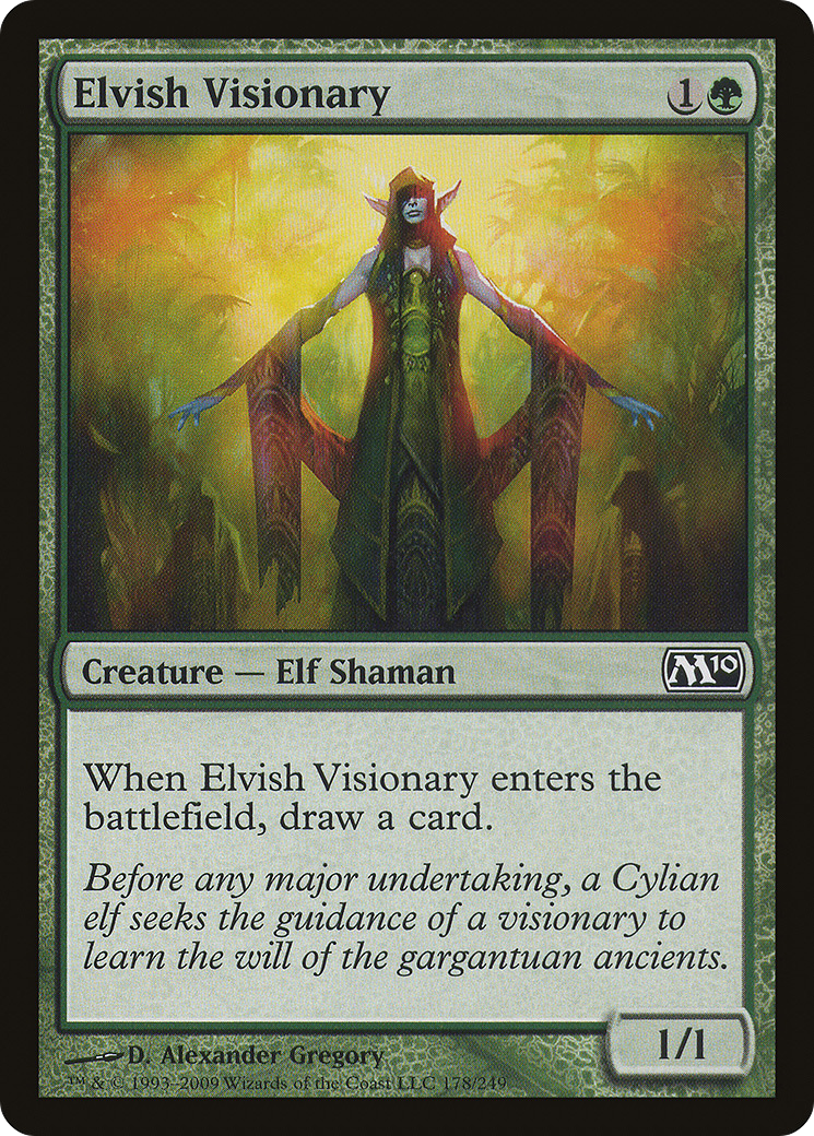 Elvish Visionary [M10-178]