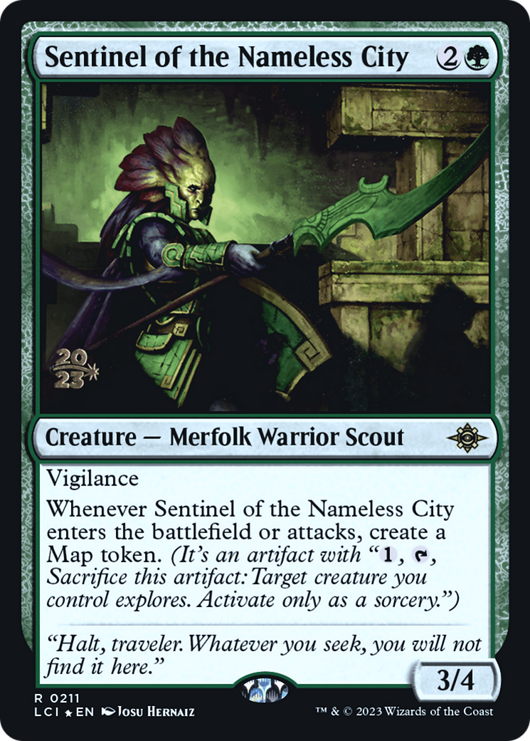 Sentinel of the Nameless City - Prerelease Promo [PLCI-211s]