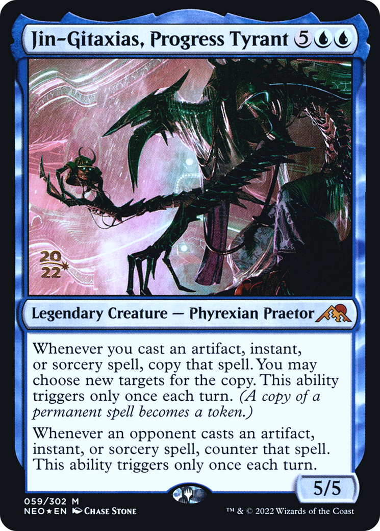 Jin-Gitaxias, Progress Tyrant - Prerelease Promo [PNEO-59s]