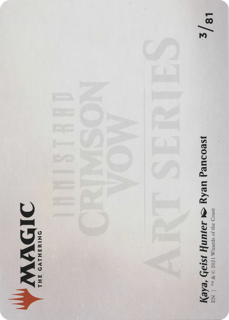 Kaya, Geist Hunter // Kaya, Geist Hunter [AVOW-3]