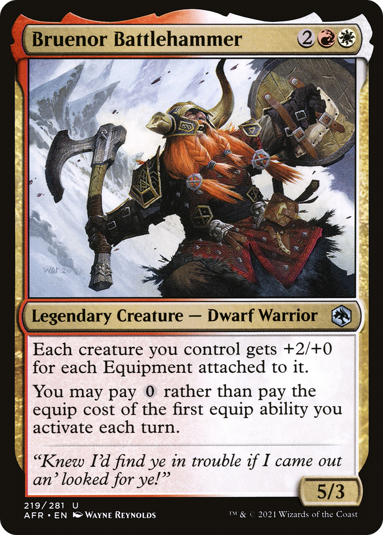Bruenor Battlehammer [AFR-219]