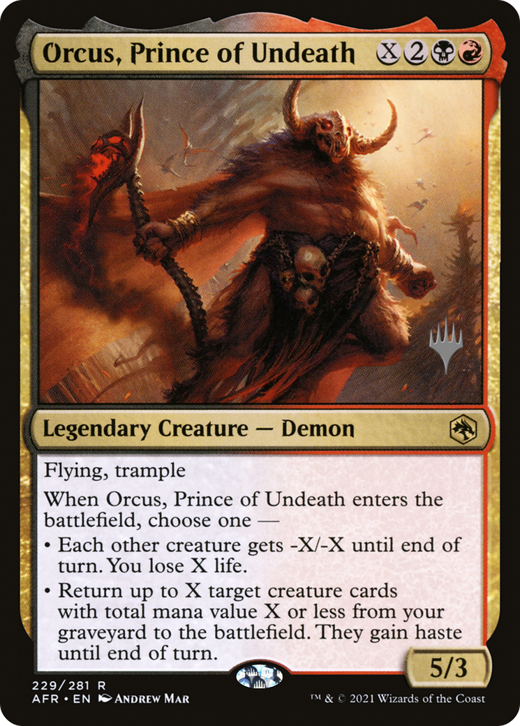 Orcus, Prince of Undeath - Promo Pack [PAFR-229p]