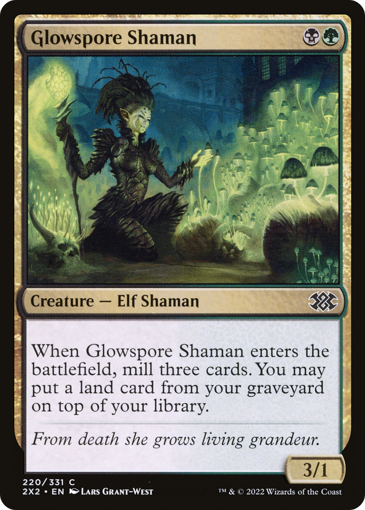 Glowspore Shaman [2X2-220]