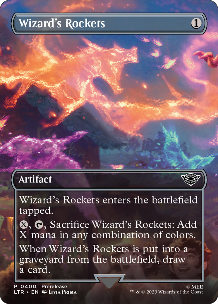 Wizard's Rockets - Borderless - Prerelease Promo [LTR-400]