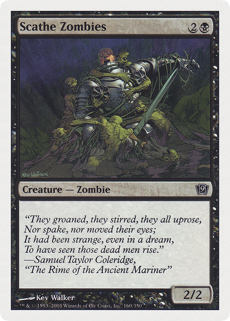 Scathe Zombies [9ED-160]