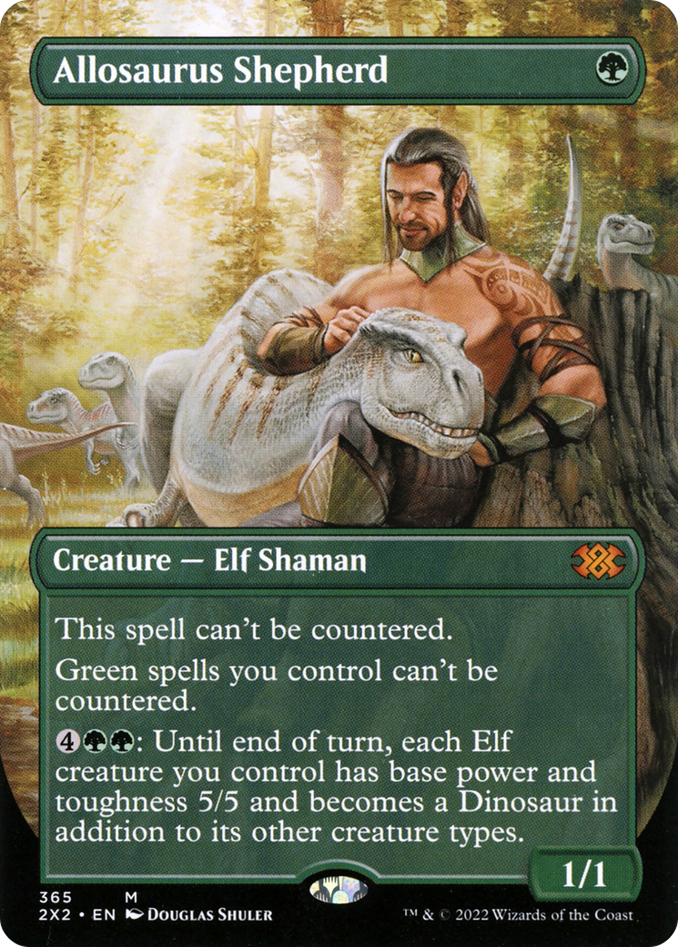 Allosaurus Shepherd - Borderless [2X2-365]
