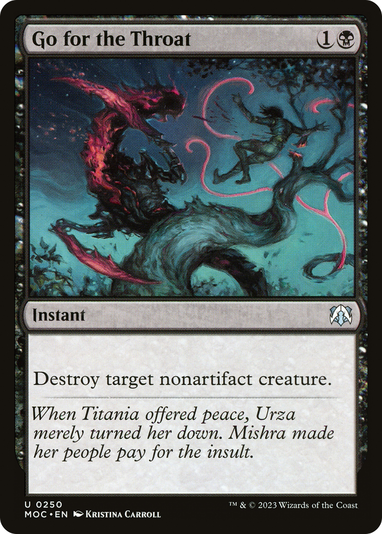 Go for the Throat [MOC-250]